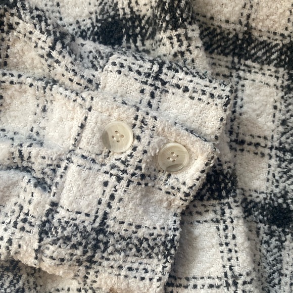 H&M Oversized Shacket Flannel Long Sleeve - Picture 6 of 7